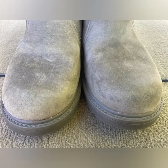 UGG Bolden Weather Boots SZ 5 Green Grey Chelsea Boot Round Toe Slip On 1112455K - Picture 7 of 8